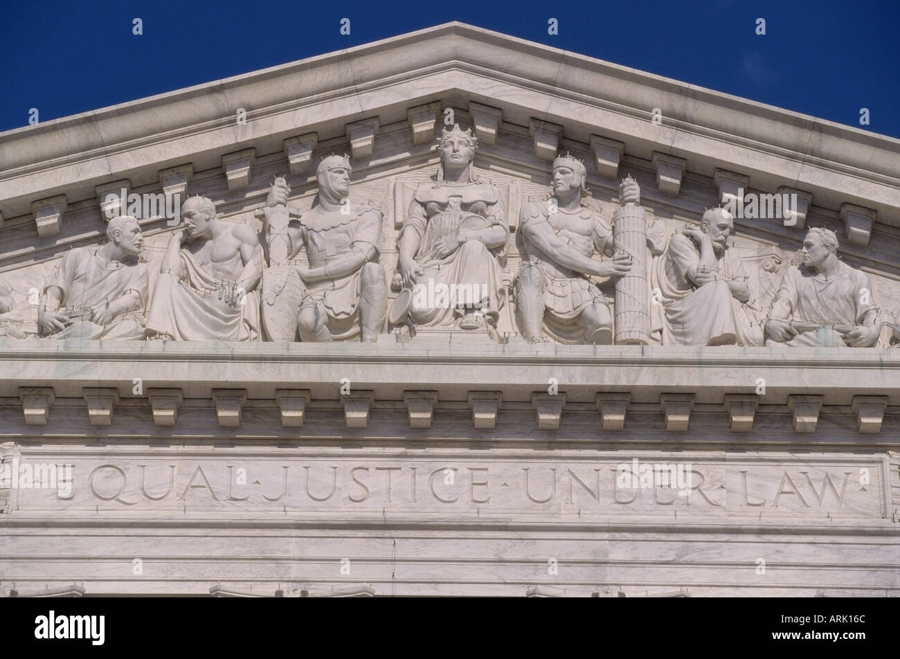 U S Supreme Court Washington D C USA Stockfoto