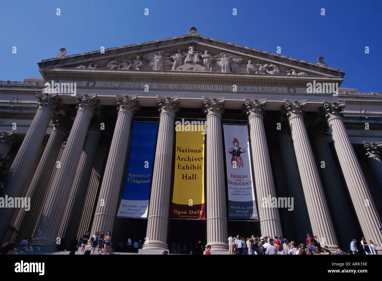 U S National Archives Washington D C USA Stockfoto
