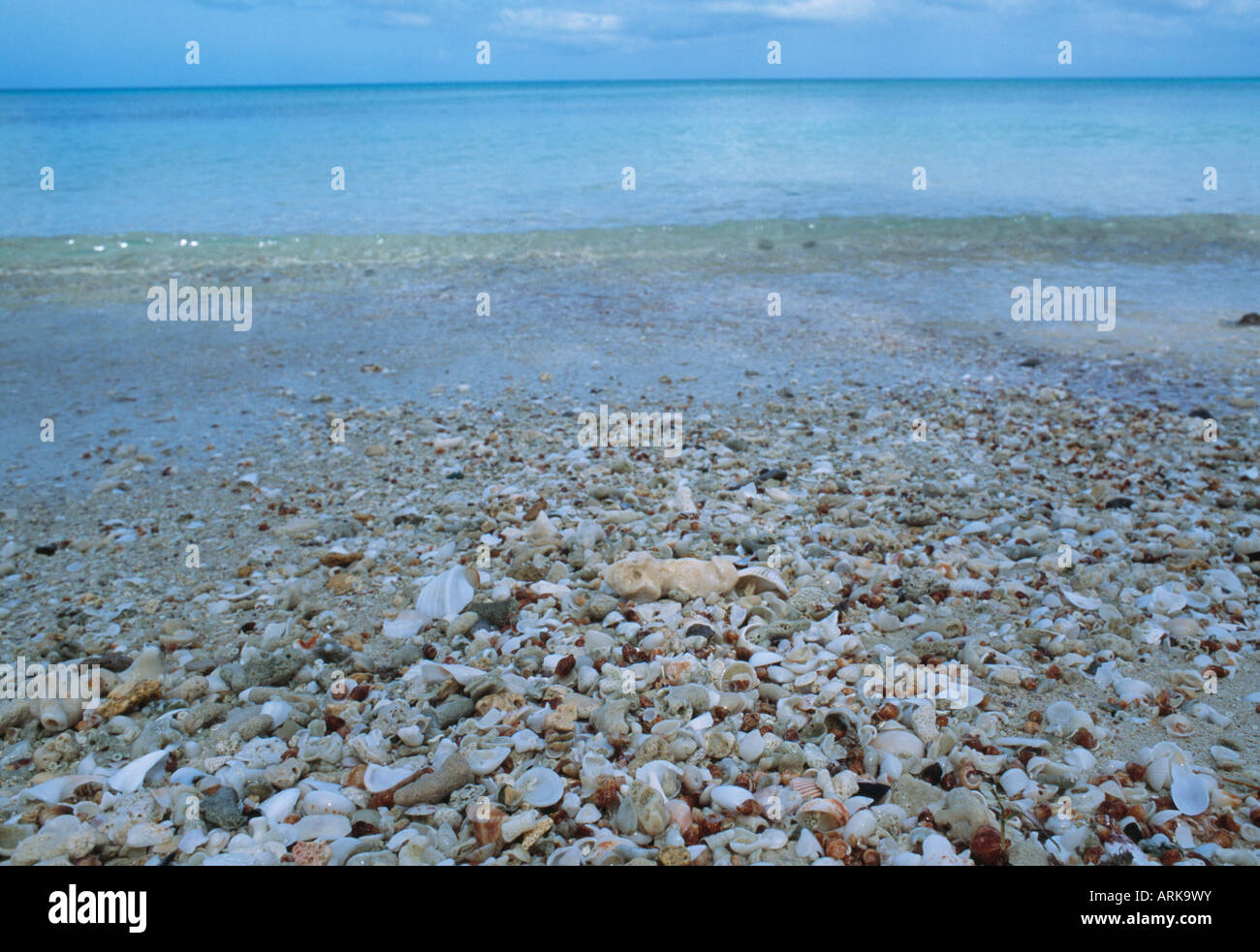 Strandszene, Neu-Kaledonien Stockfoto