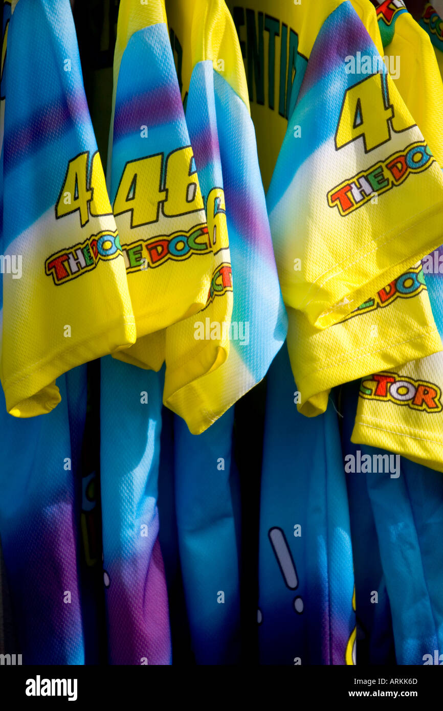 Nahaufnahme des Trikots am Markt San Fernando, Gran Canaria Stockfoto