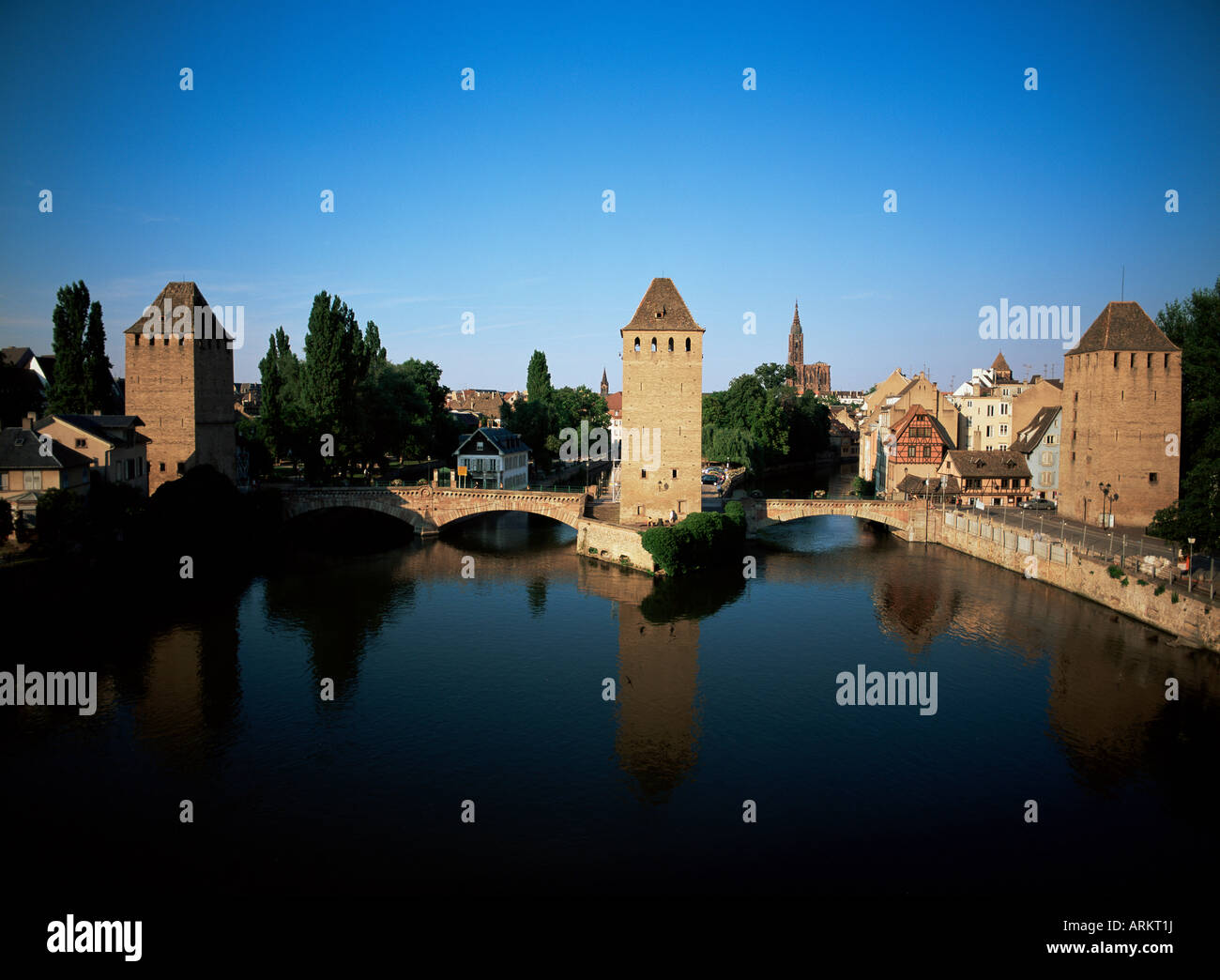 Haupttor, Straßburg, Bas-Rhin Abteilung, Elsass, Frankreich, Europa Stockfoto