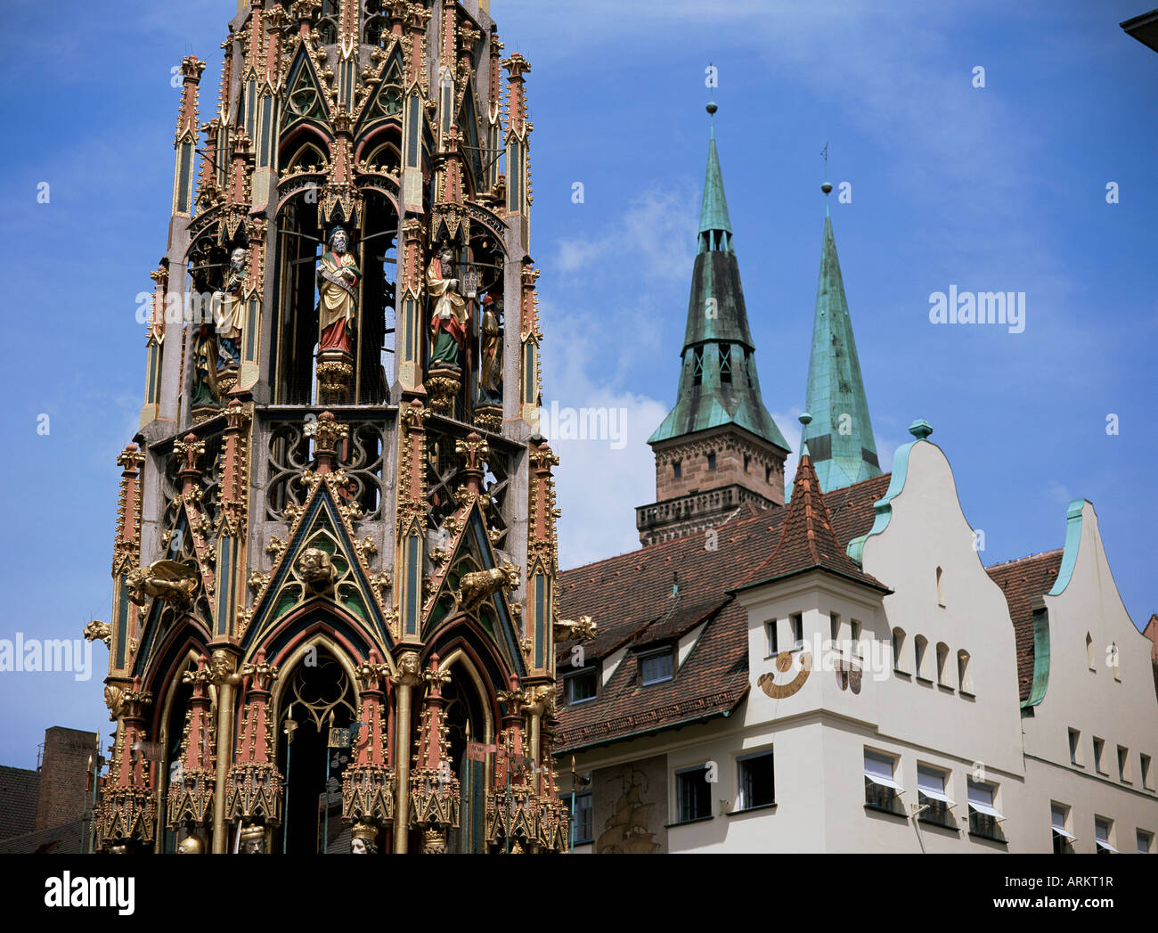 Nürnberg, Bayern, Deutschland, Europa Stockfoto