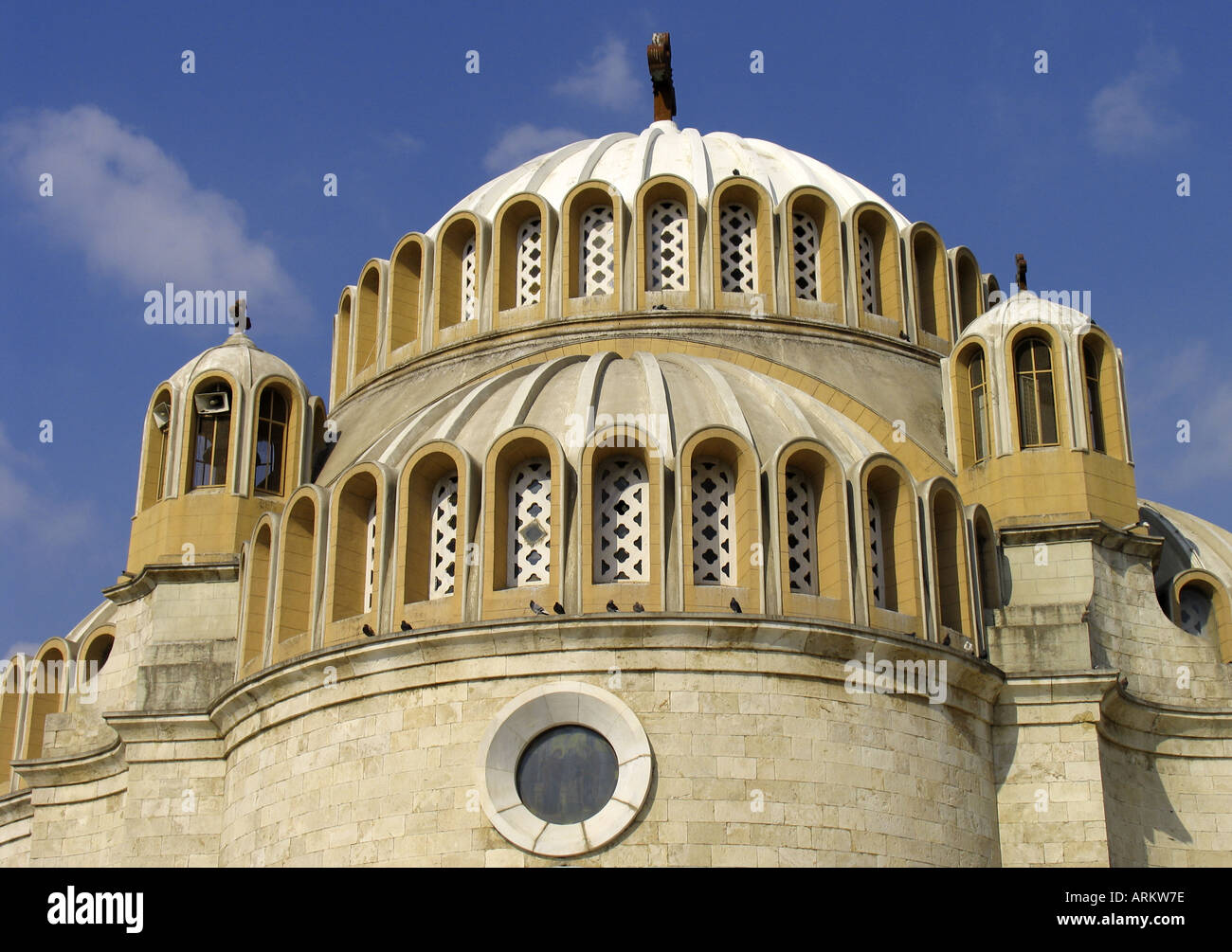 Die Kirche des Heiligen Konstantin und Eleni, Glyfada, Athen, Griechenland, Europa Stockfoto