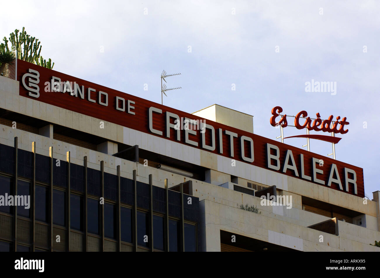 Balear Bank, Crédito Balear, Stockfoto