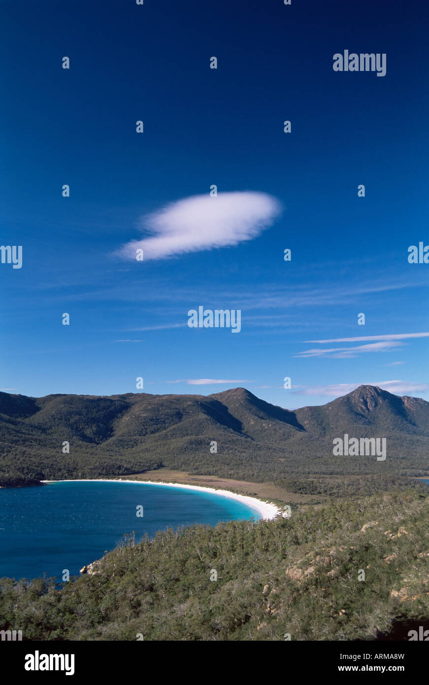 Wineglass Bay, Tasmanien, Australien, Pazifik Stockfoto