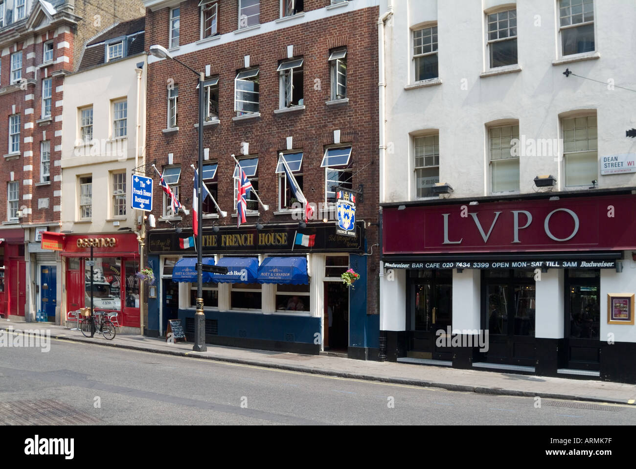 Das französische Haus, Pub und Restaurant in der Dean Street Stockfoto