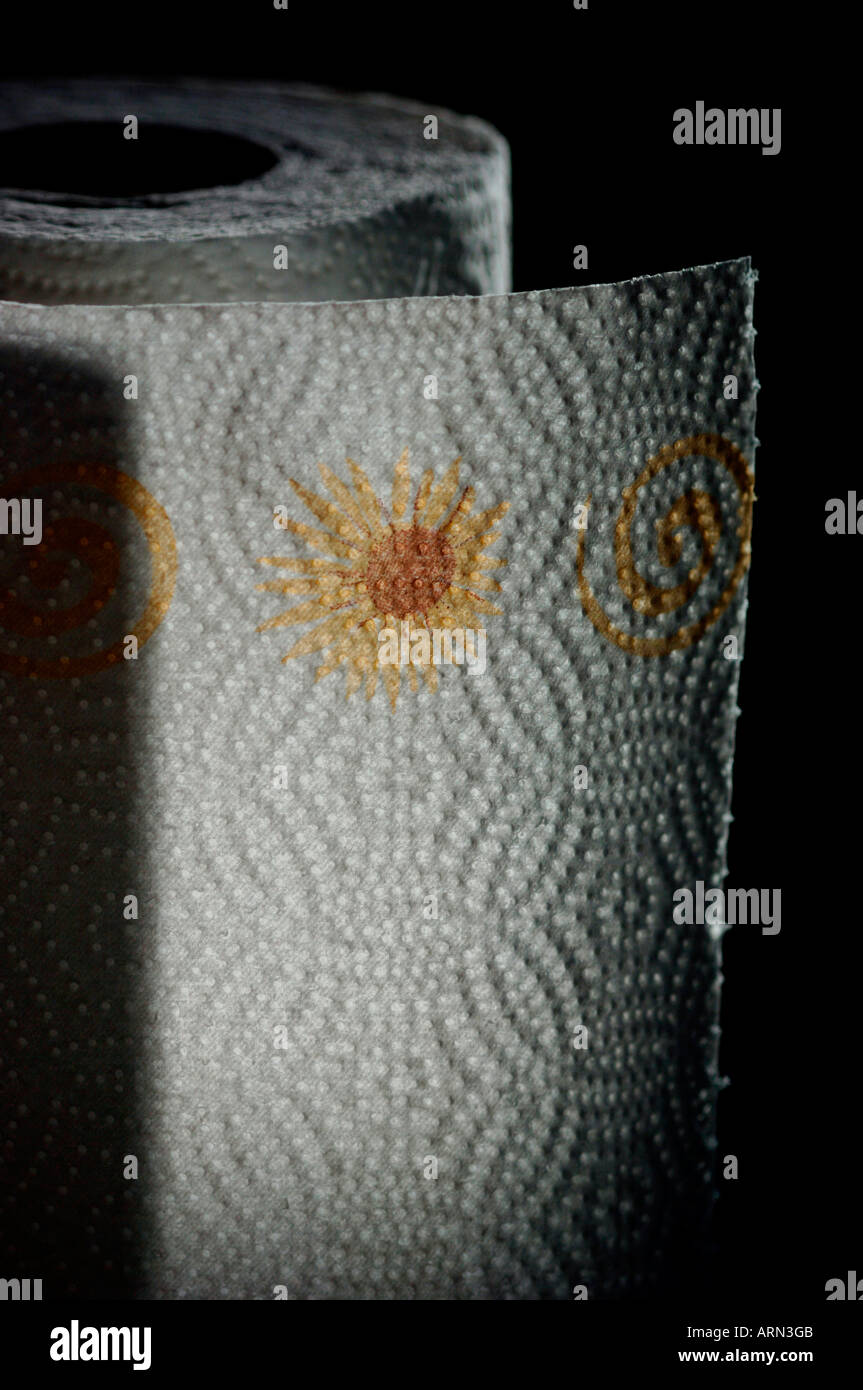 Papier Küchentücher Stockfoto