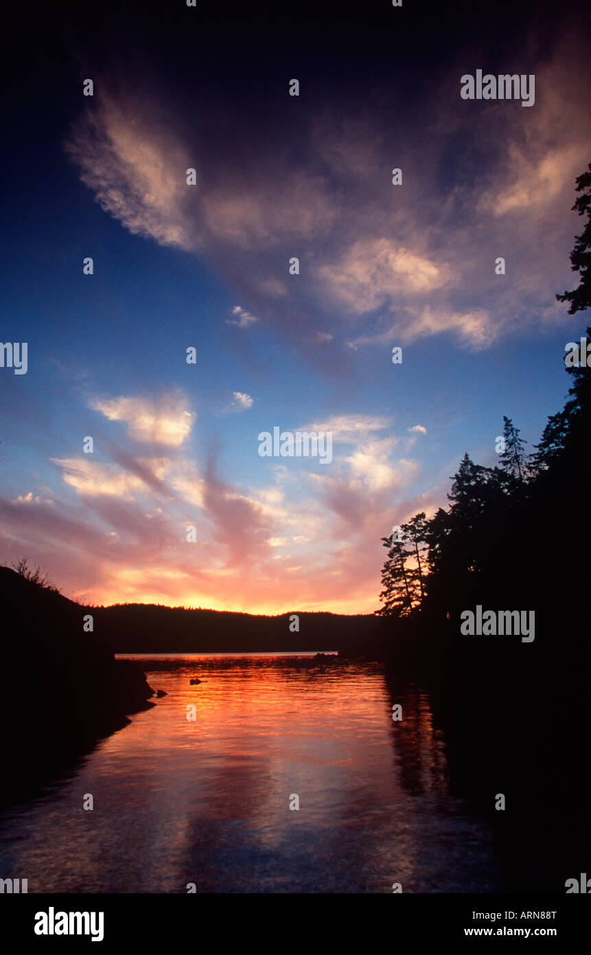 Pender Island, Beaumont Park, Gulf Islands National Park, Britisch-Kolumbien, Kanada. Stockfoto