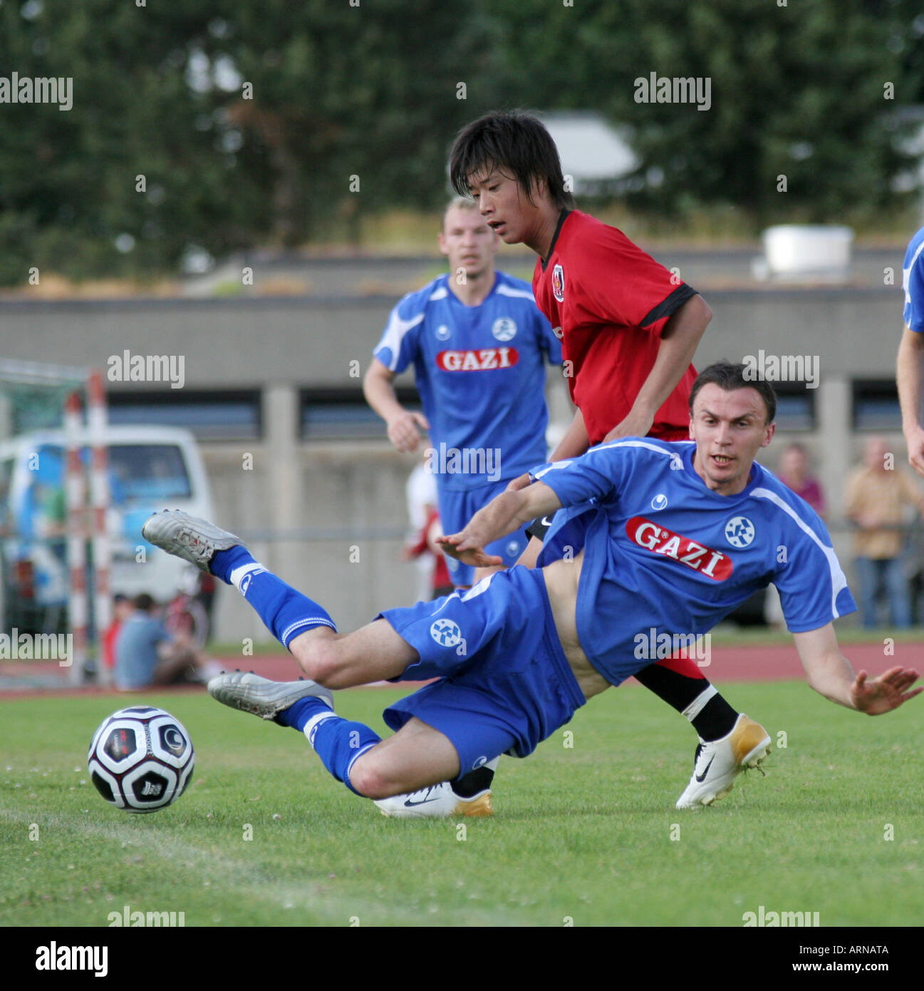 Mirnes Mesic - vorwärts von den Stuttgarter Kickers Stockfoto