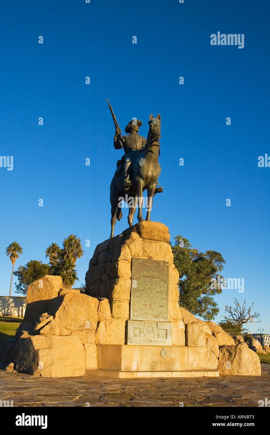 Denkmal der Cavalery, Windhoek, Süd-West-Afrika, Afrika Stockfoto