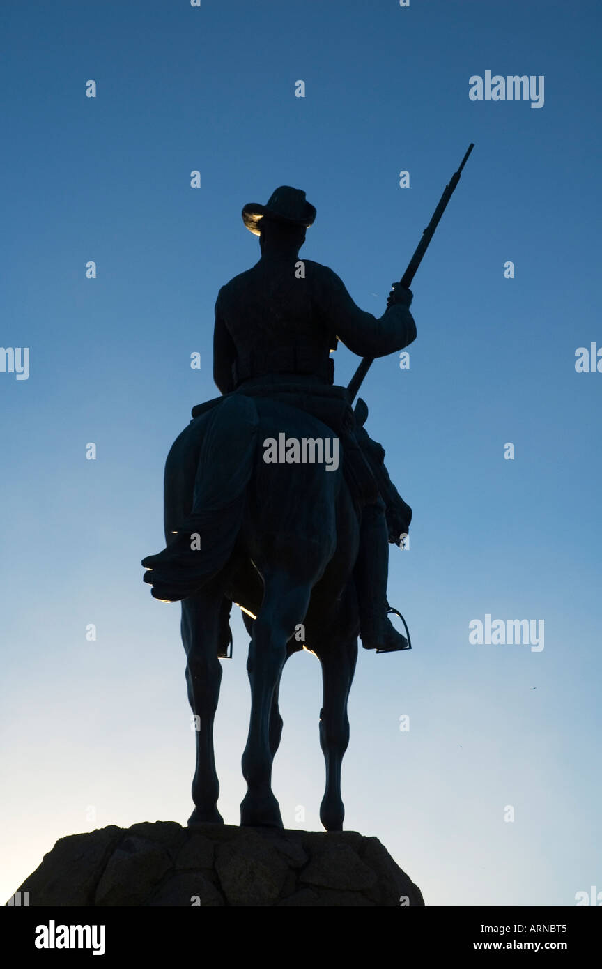 Denkmal der Cavalery, Windhoek, Namibia, Süd-West-Afrika, Afrika Stockfoto