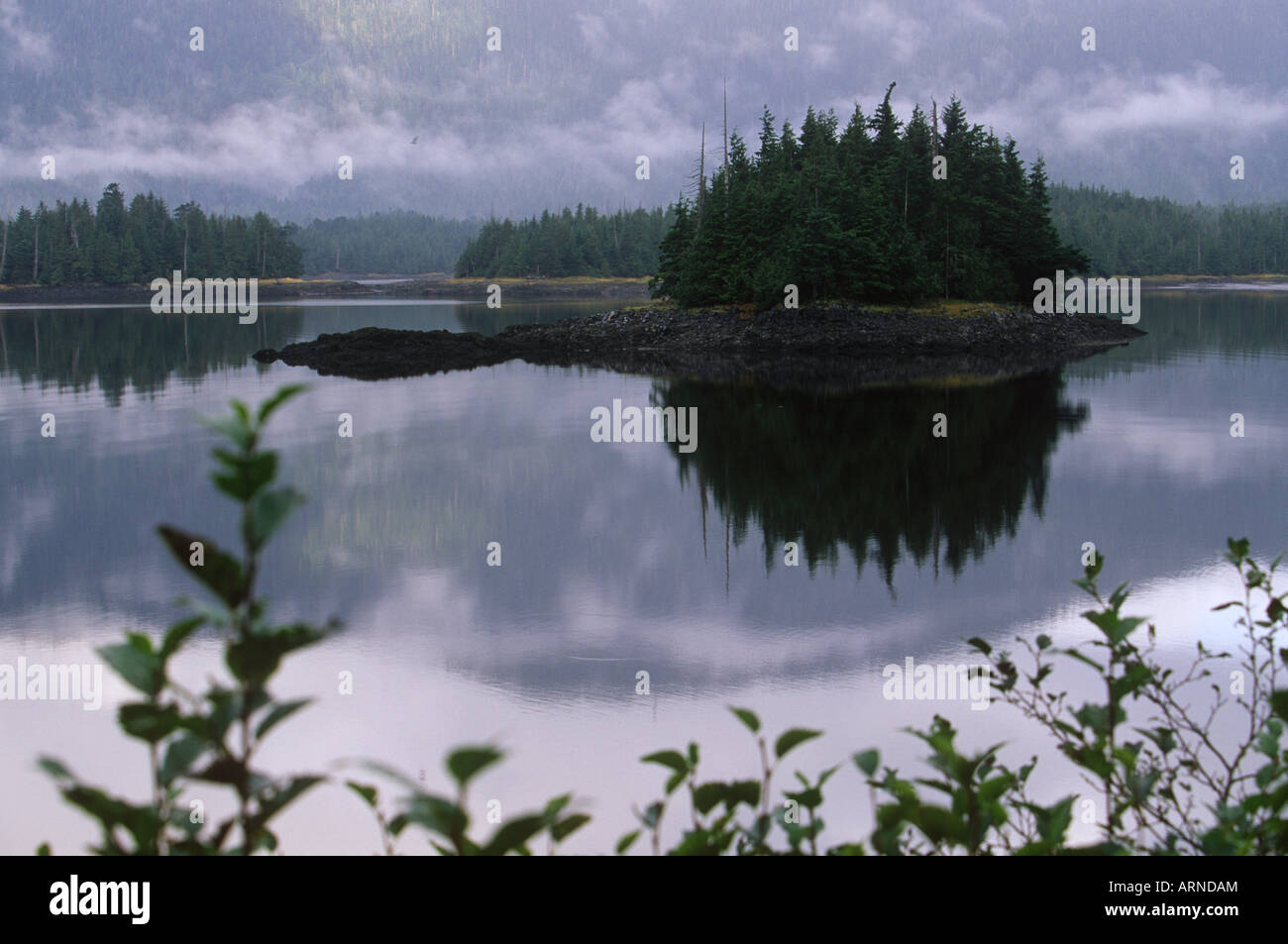 Prince Rupert Skeena River Mündung, British Columbia, Kanada. Stockfoto