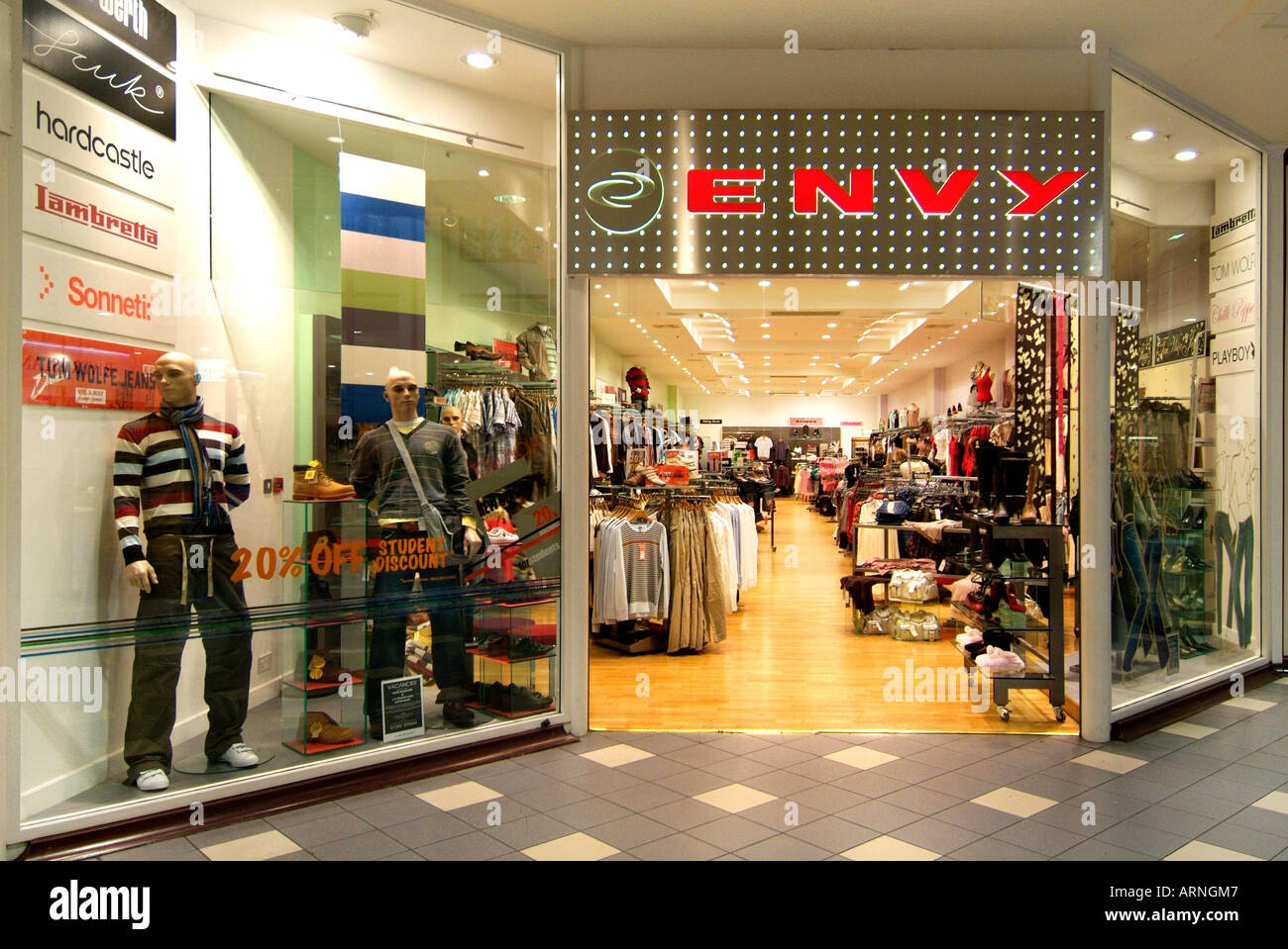 Neid Shop Shop UK Vereinigtes Königreich England Europa GB Großbritannien EU Europäische Union Stockfoto
