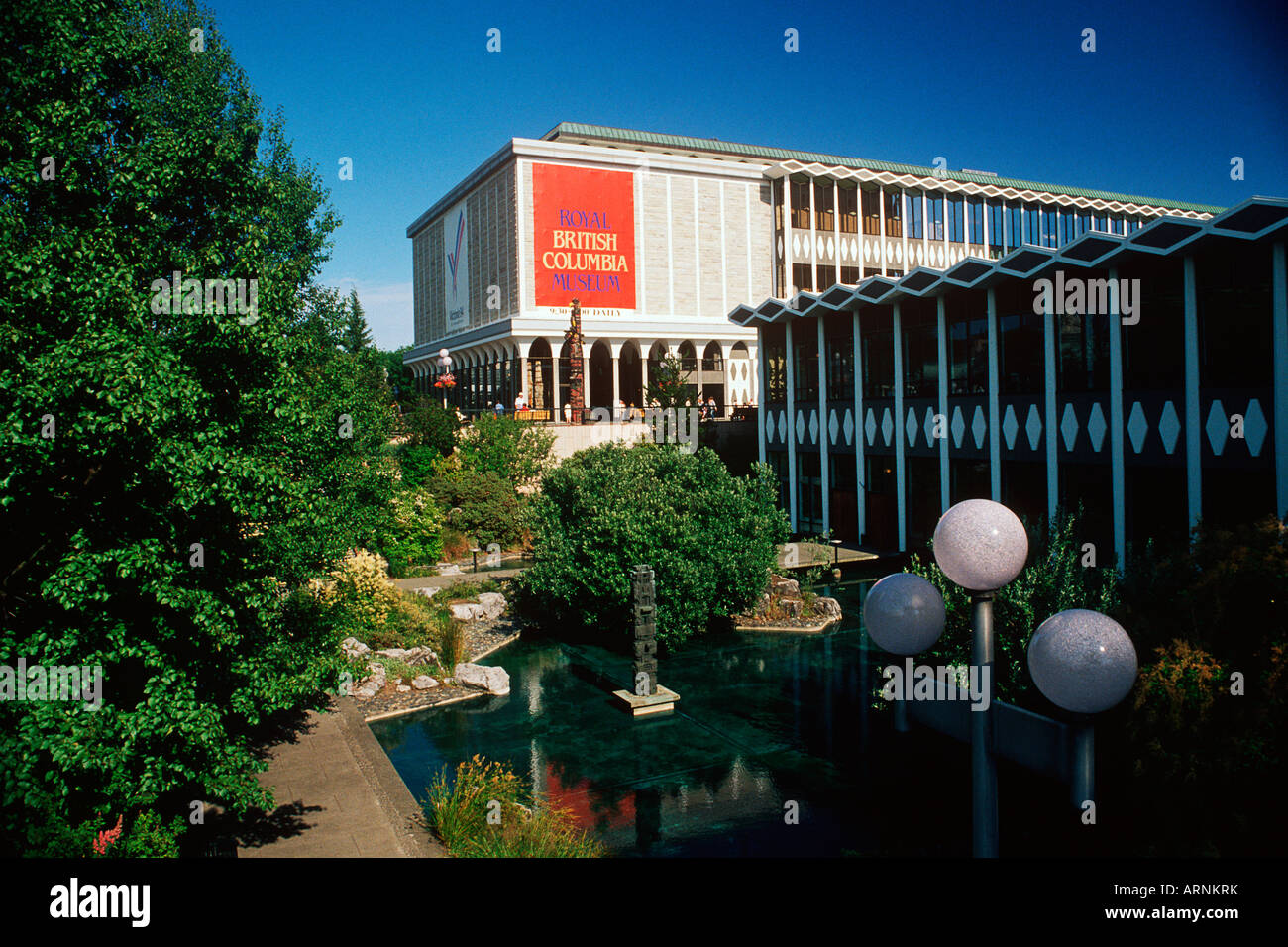 Royal British Columbia Museum, Victoria, Vancouver Island, British Columbia, Kanada. Stockfoto