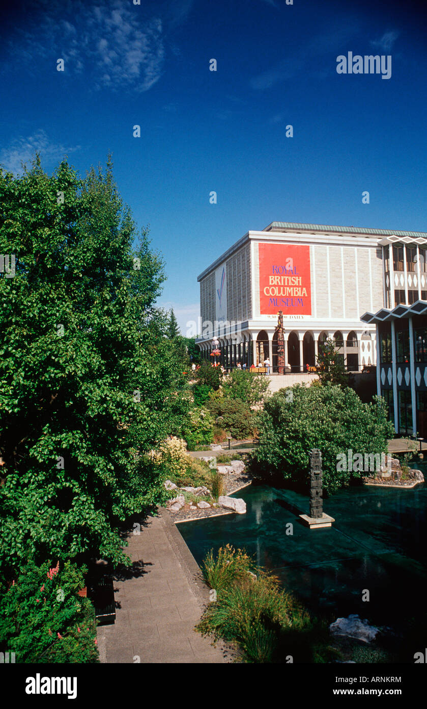 Royal British Columbia Museum, Victoria, Vancouver Island, British Columbia, Kanada. Stockfoto