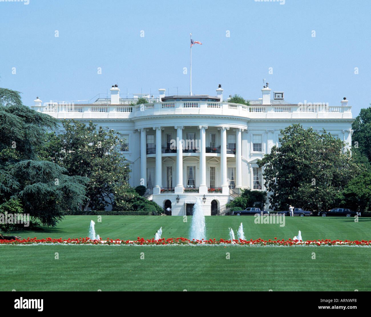 USA-WASHINGTON DC DAS WEIßE HAUS Stockfoto
