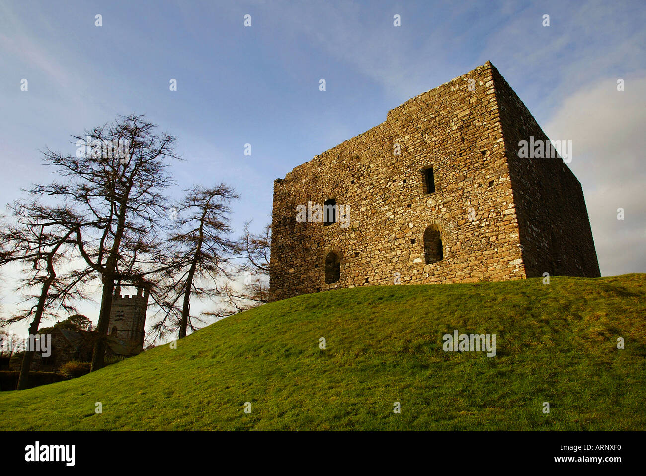 Lydford Schloß, Dartmoor, Devon, UK Stockfoto