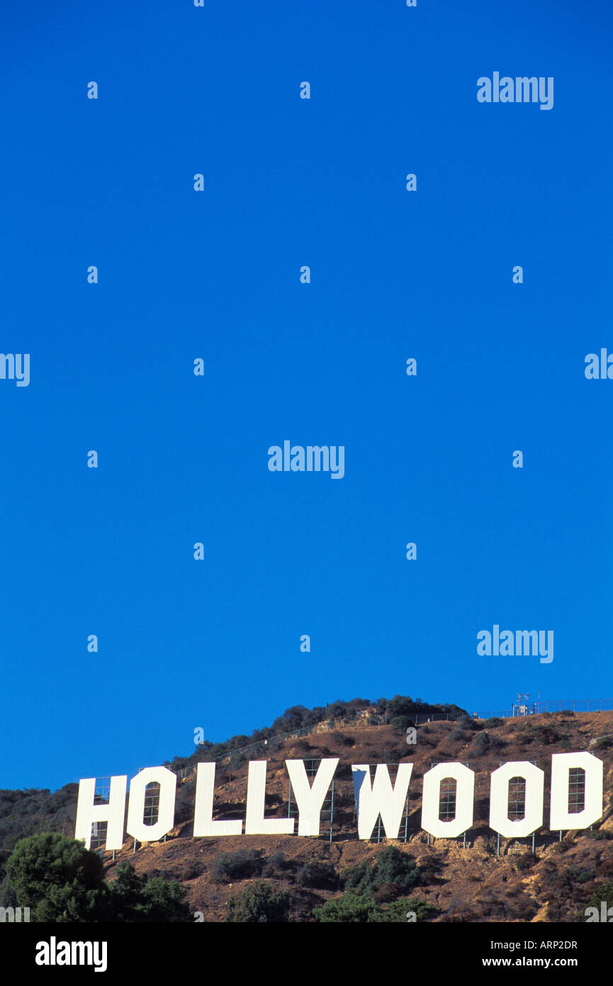 USA, California, Los Angeles, Hollywood-Schild Stockfoto