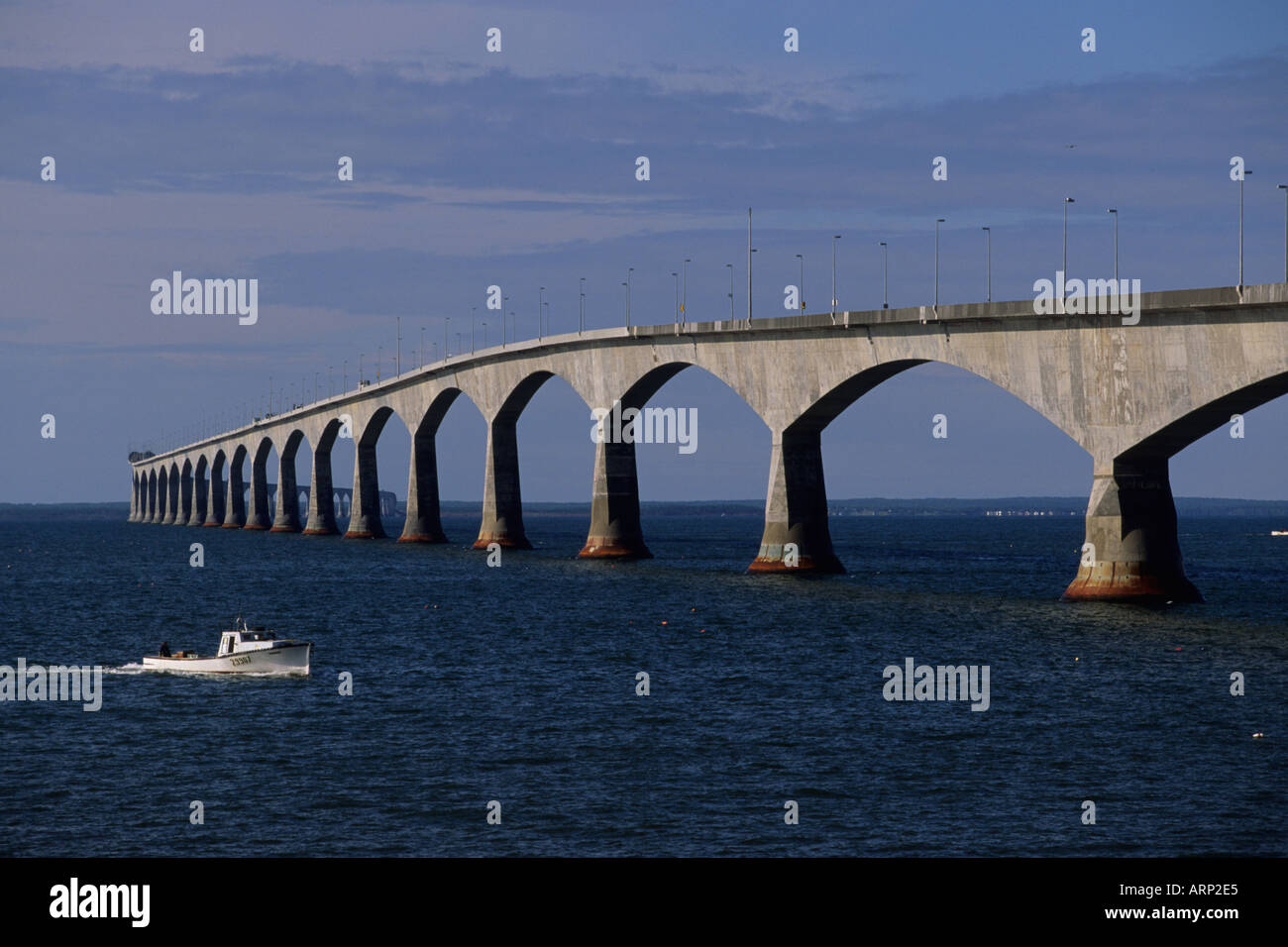 Confederation Bridge Prince Edward Island Kanada Stockfotografie - Alamy