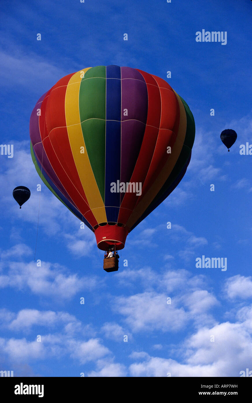 Hot Air Ballooning Stockfoto