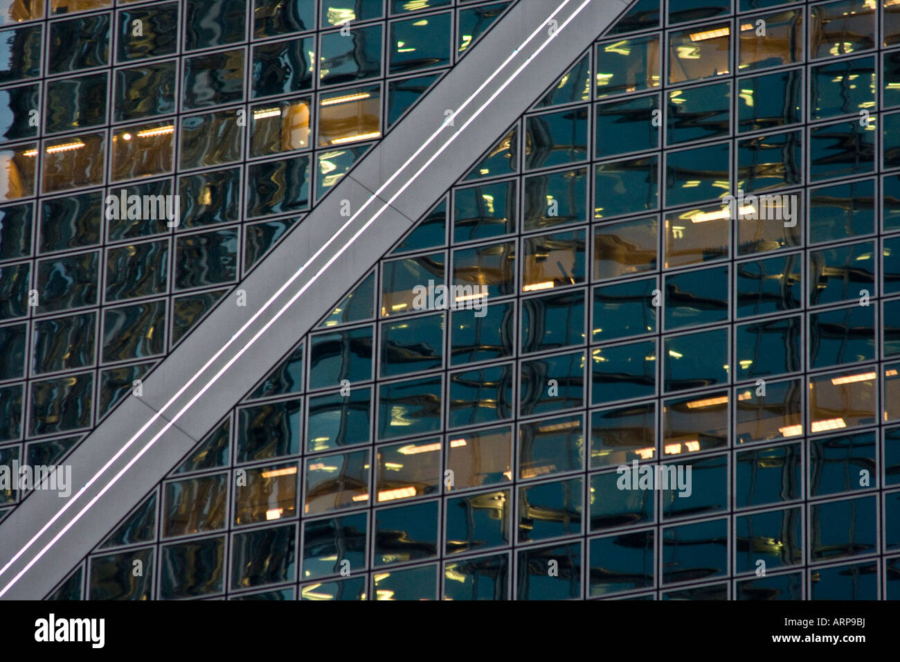 Bank von China Wolkenkratzer Gebäude Hong Kong Stockfoto