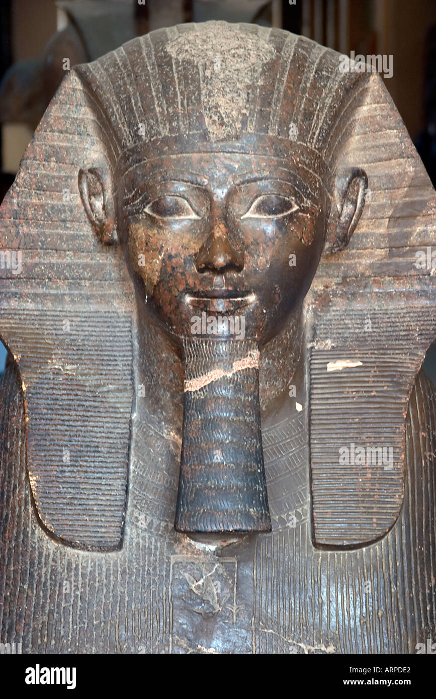 Ramses II Statue das ägyptische Museum Stockfoto