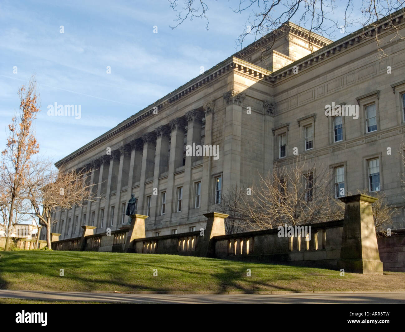 Rückseite des Str. Georges Hall, Liverpool Stockfoto