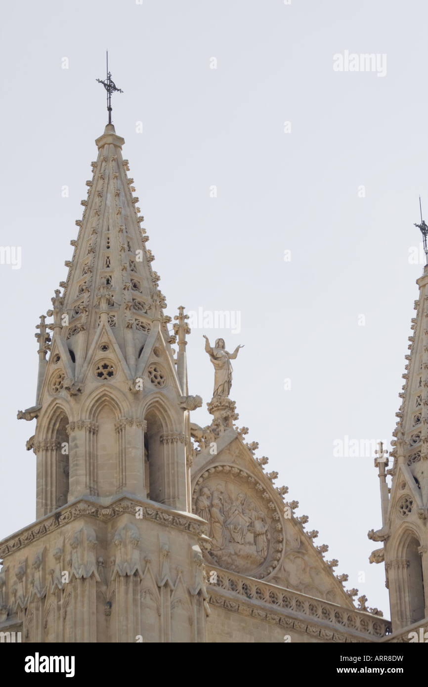 Kathedrale La Seu in Palma De Mallorca Stockfoto