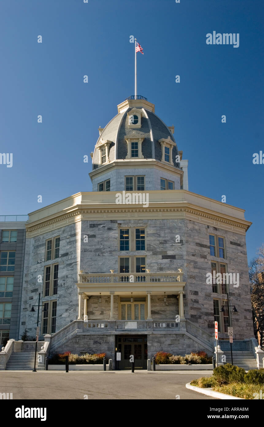 Die Octagon-Wahrzeichen auf Roosevelt Island in Manhattan Stockfoto