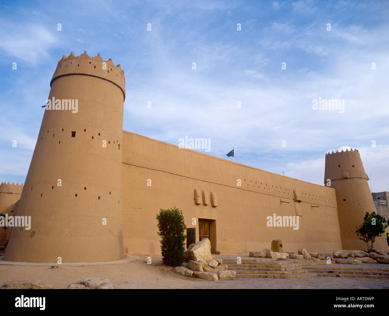 Al Masmak Fort in Riyadh, Saudi Arabien Stockfoto