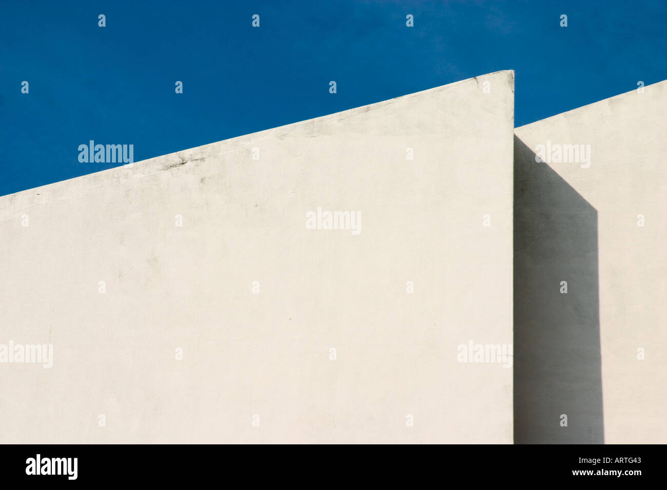 geometrische Muster des Gebäudes Stockfoto