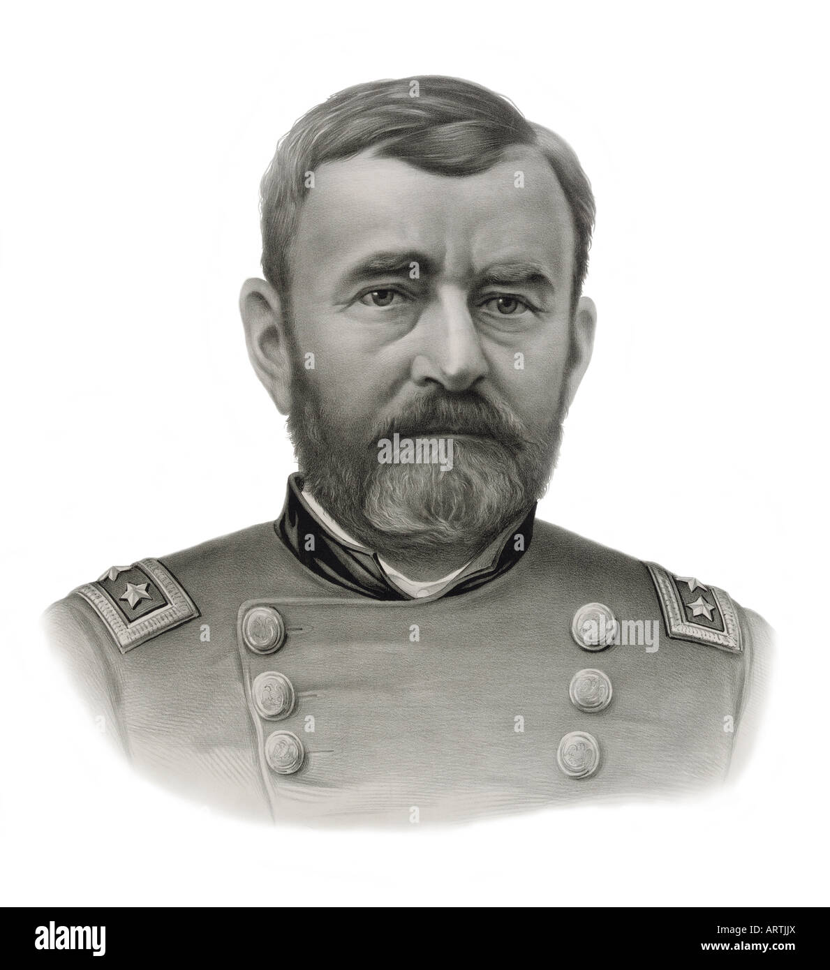 General Ulysses S. Grant Stockfoto