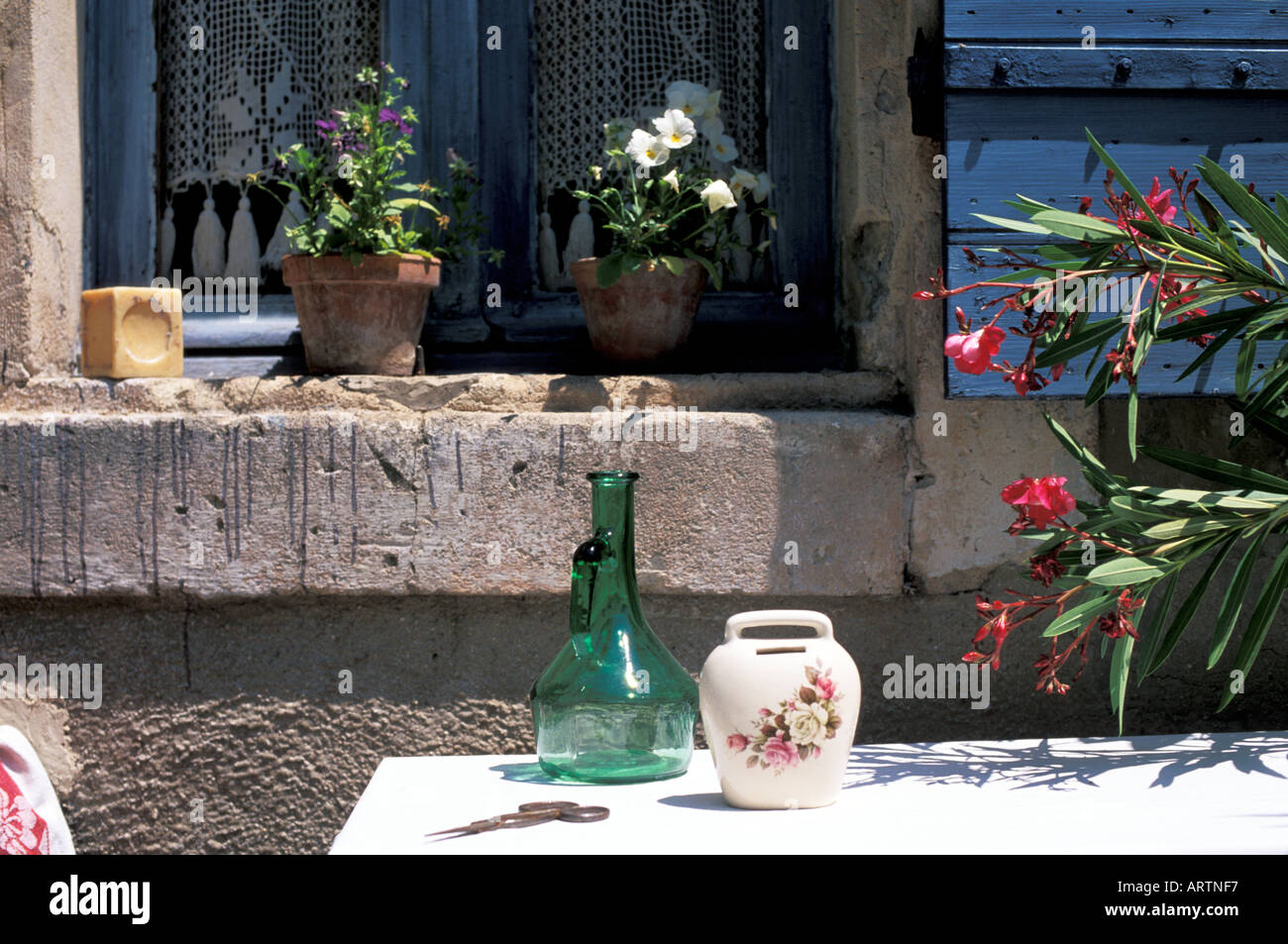 Tableaus-Gordes-Provence-Frankreich Stockfoto