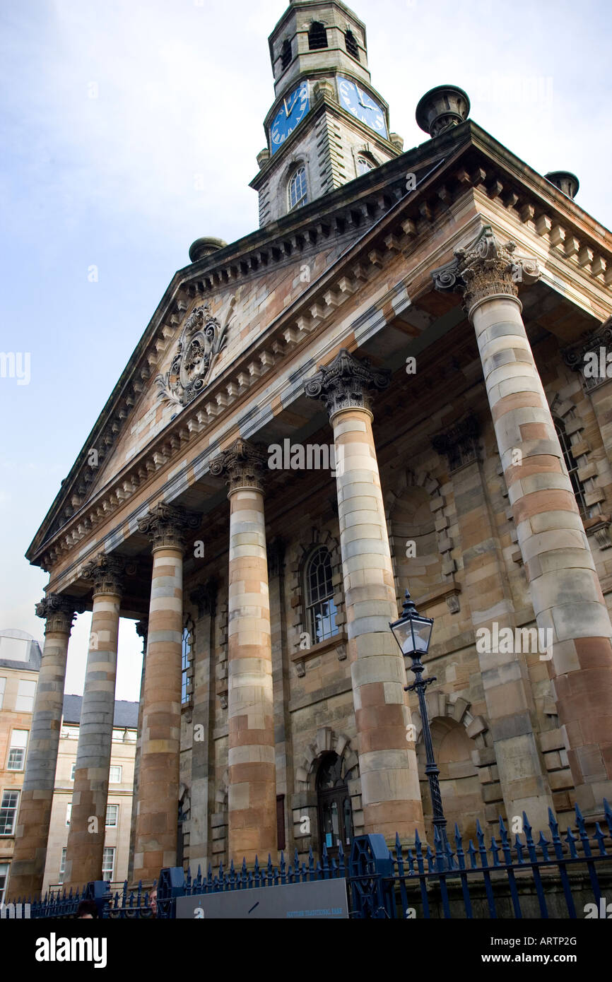 St Andrews in der quadratischen Glasgow Schottland Stockfoto