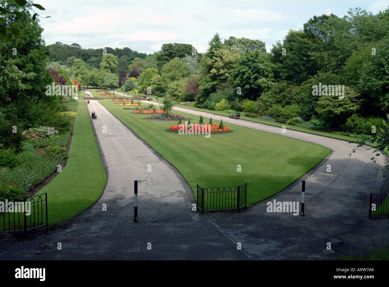 Seaton Park altes Aberdeen Scotland Stockfoto