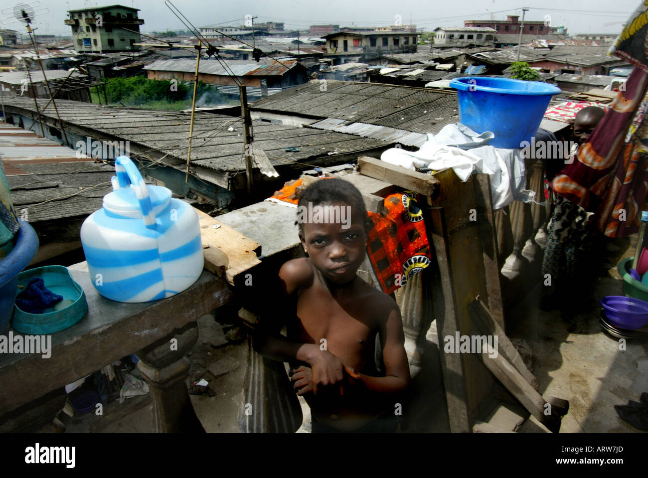 Nigeria: die reichen zog in die neue Hauptstadt Abuja: Lagos ist schlechter geworden Stockfoto