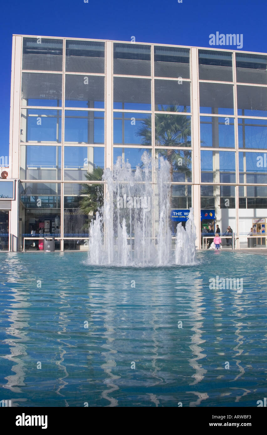 Thecentre:mk Einkaufszentrum Milton Keynes Bucks Stockfoto