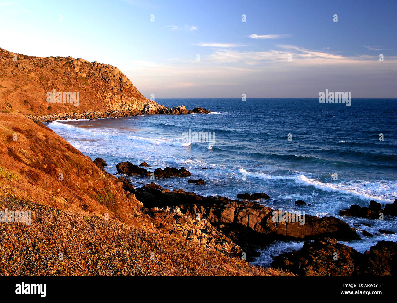 Küste anzeigen Stockfoto