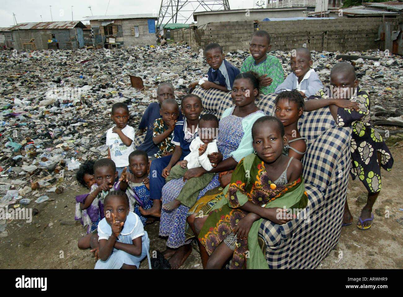 Nigeria: die reichen sind umgezogen in die neue Hauptstadt Abuja: Lagos ist schlechter geworden Stockfoto