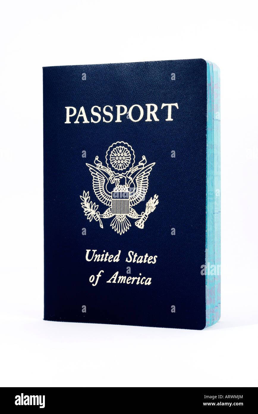 Amerikanischen Pass Stockfoto