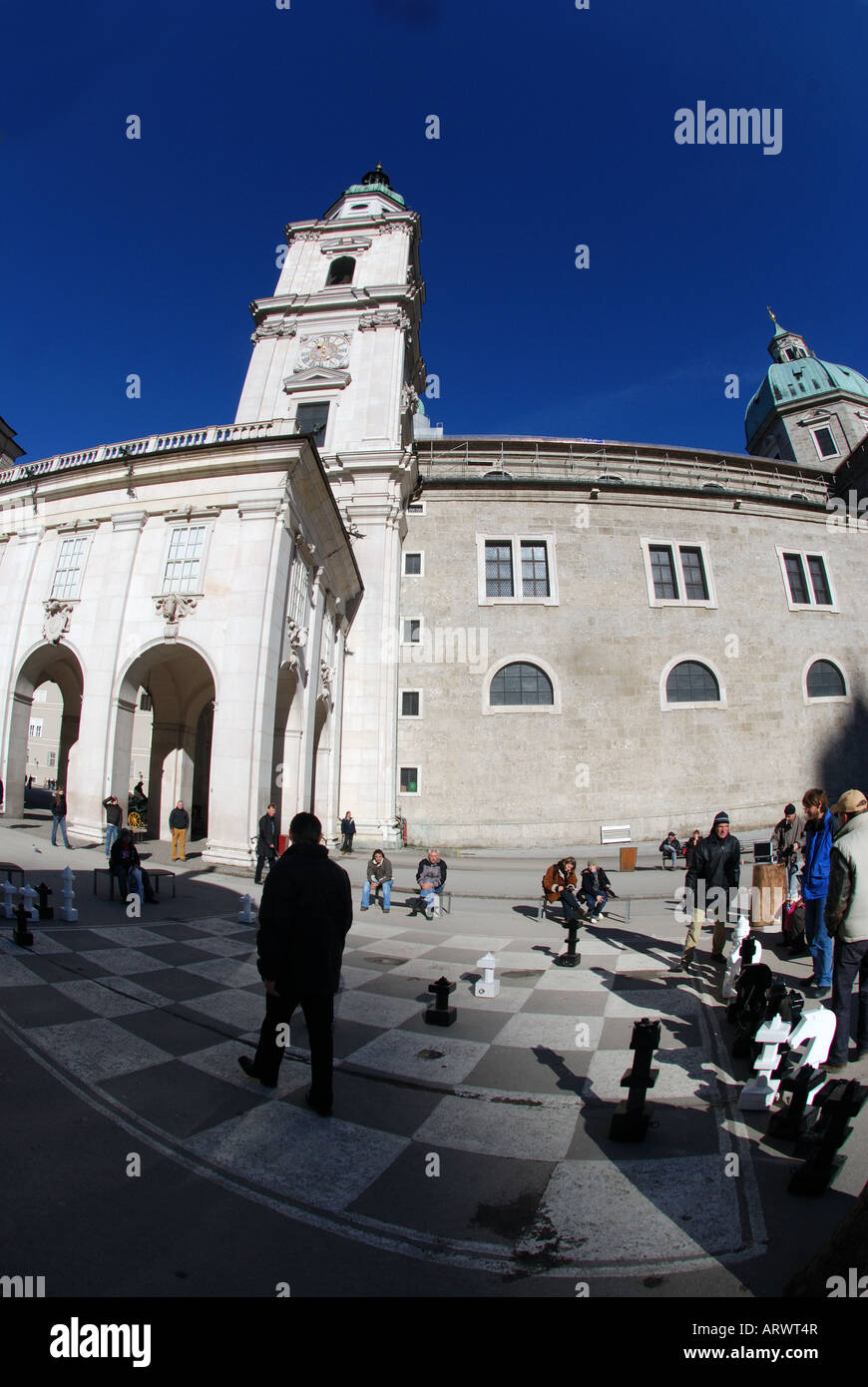 Altstadt Salzberg Österreich Stockfoto