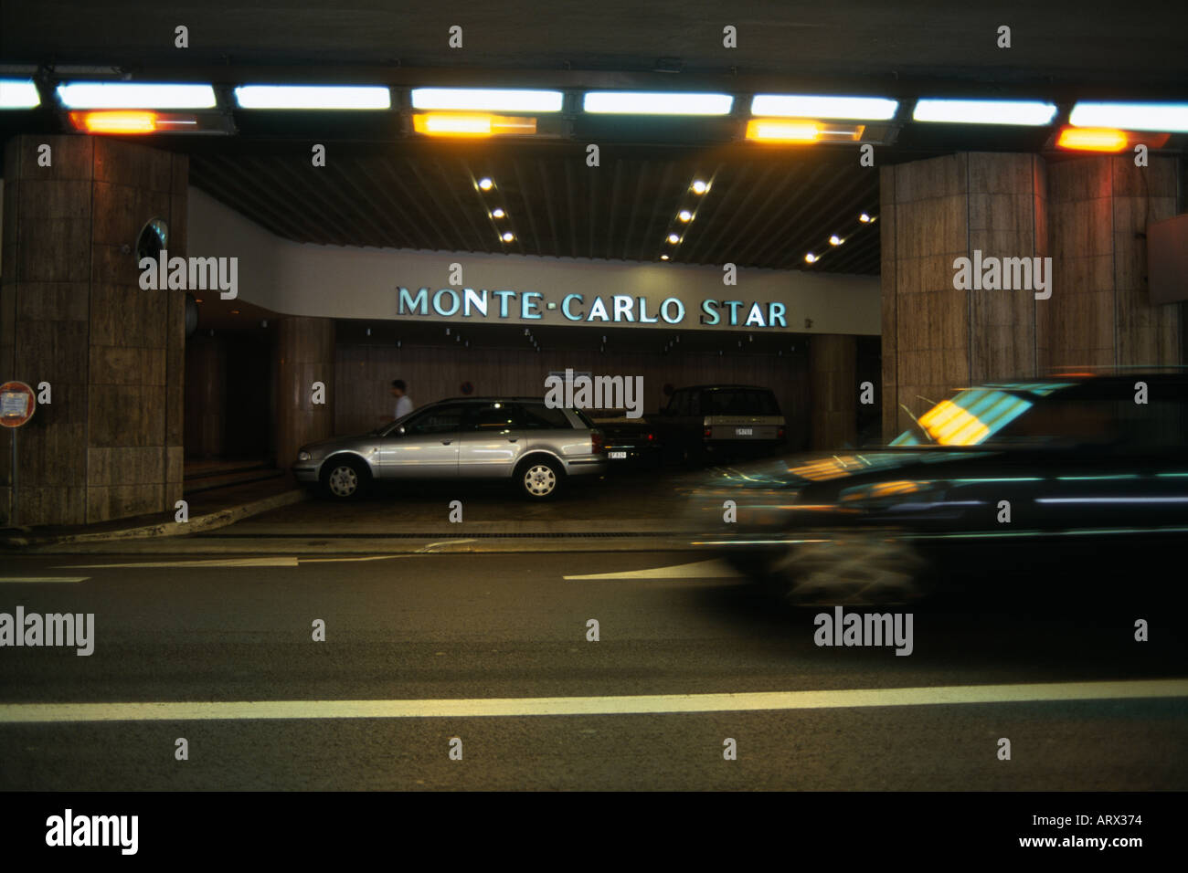Monte Carlo Star Stockfoto