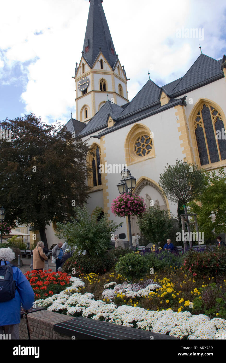 Ahrweiler gotische Kirche Deutschland Stockfoto