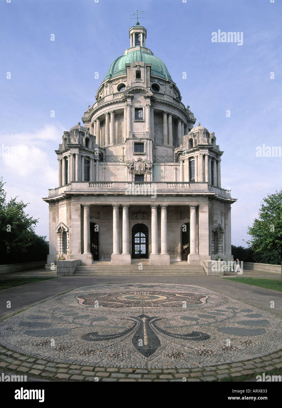 Lancaster Ashton Memorial in Williamson Park Stockfoto