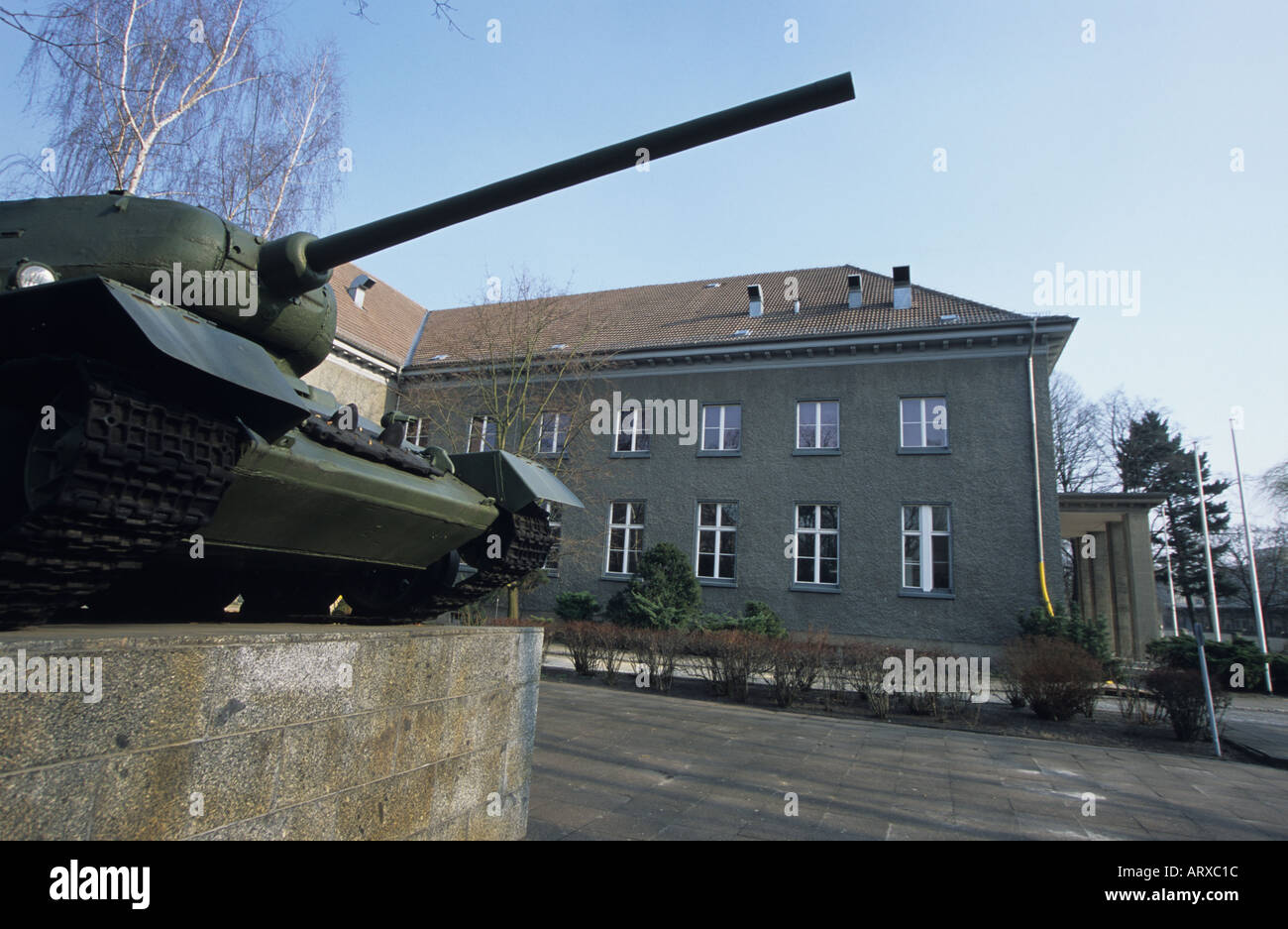 Karlshorst-sowjetischen Kriegsmuseum Berlin Stockfoto