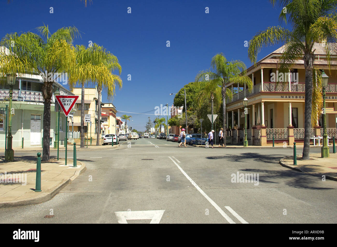 Historischen Maryborough Queensland Australien Stockfoto