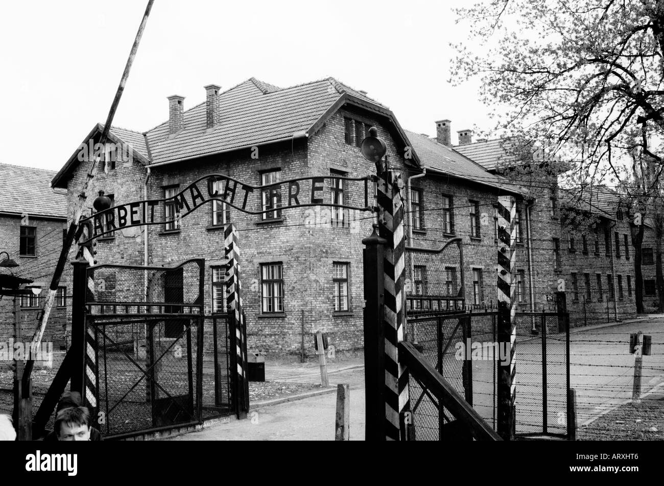 Auschwitz Stockfoto