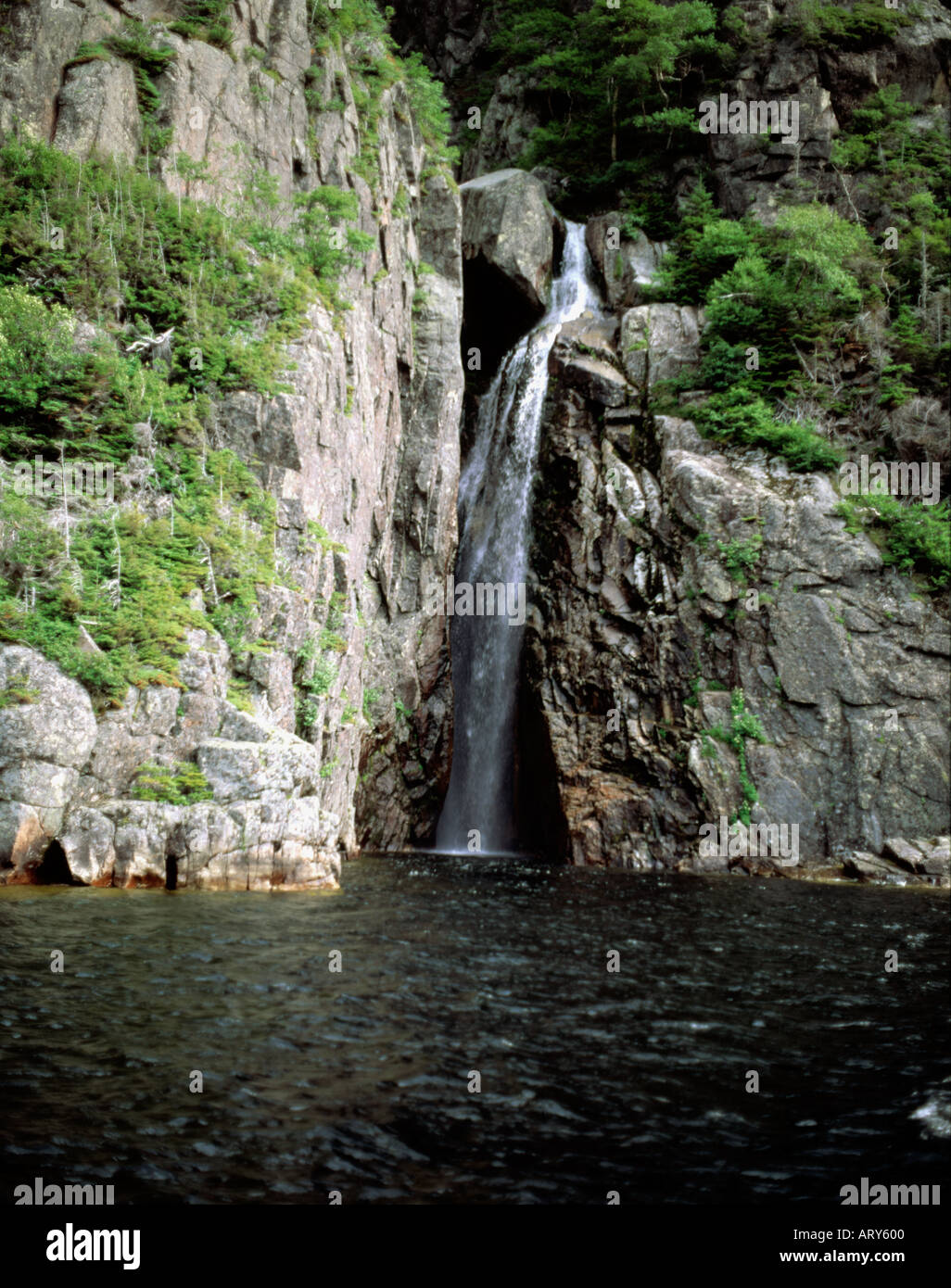 Gros Morne Wasserfall Neufundland Stockfoto