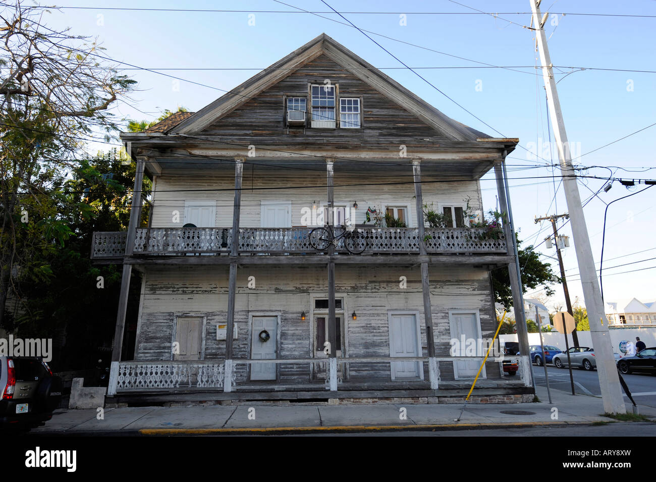 Key West Florida Altbau Stockfoto