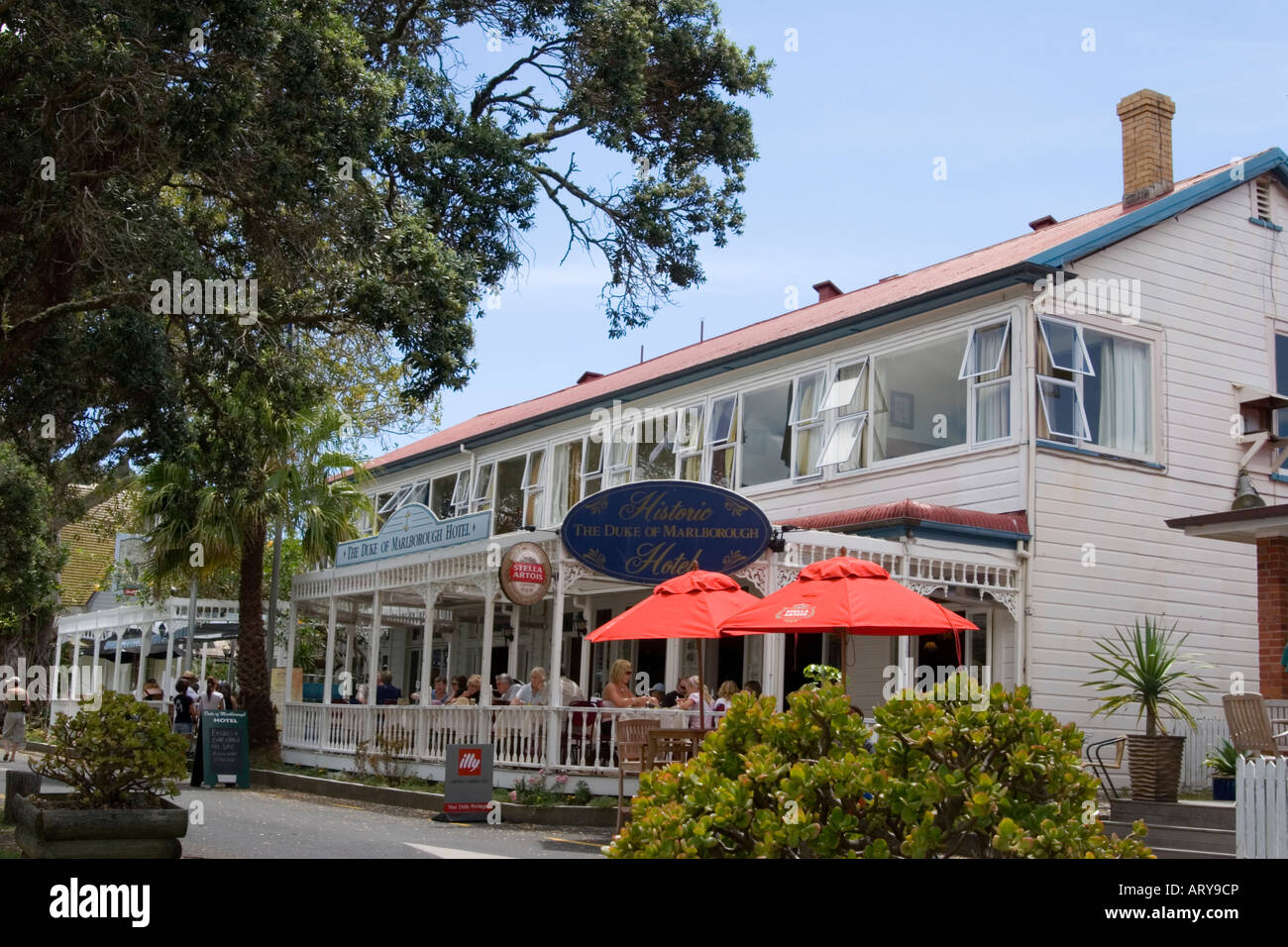 Der Herzog von Marlborough Hotel, Russell Stockfoto